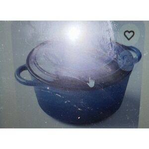 6 Quart Enameled Cast Iron Dutch Oven for Sourdough Bread with Dual Handles...